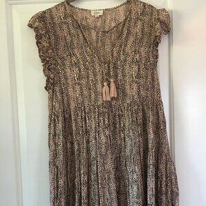 Elan Peasant Style Dress